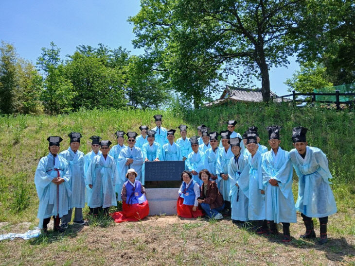 추가. 퇴계 이황선생 ‘황간 가학루’ 시비 제막 (2)