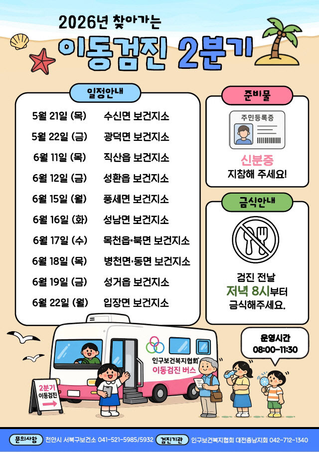 건강관리과(26년 2분기 이동검진)