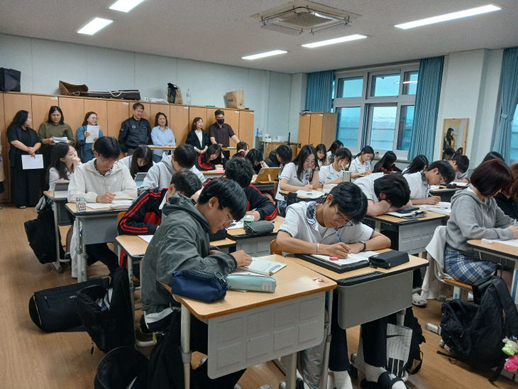 7. 서산 서일고, 수업 공개의 날 운영 (2)