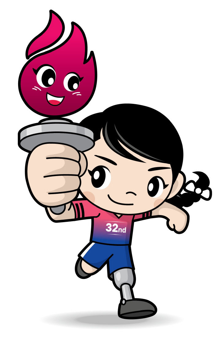 체육진흥과(제32회 충청남도 장애인체육대회 마스코트)