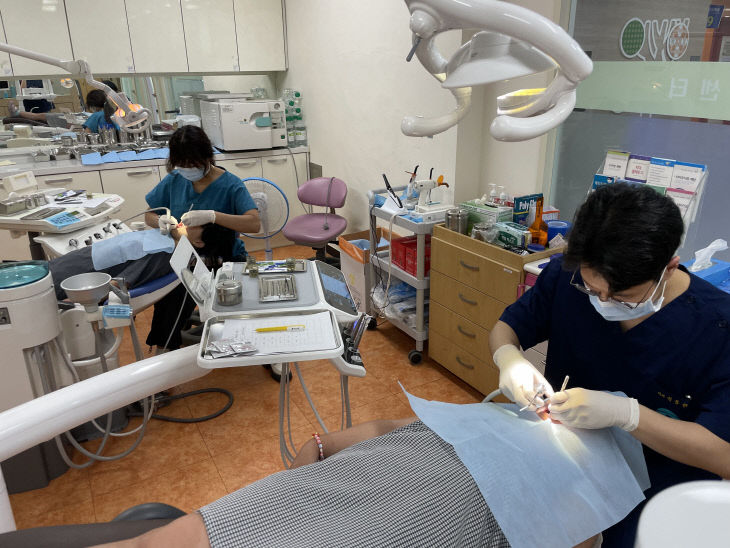 맞춤형 구강관리사업 관련 사진.(사진=음성군 제공)