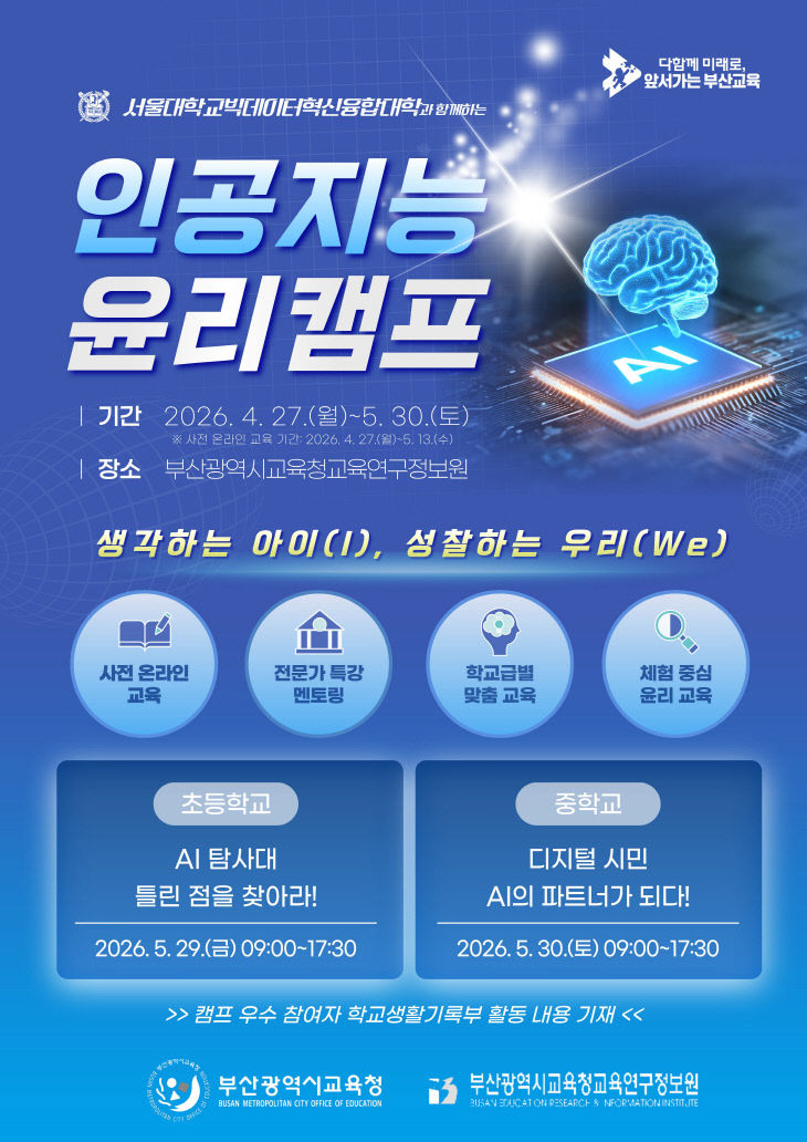 20260527 부산교육연구정보원, 초·중학생 임