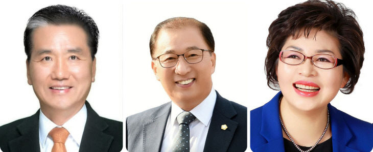 무소속 3인방 사진