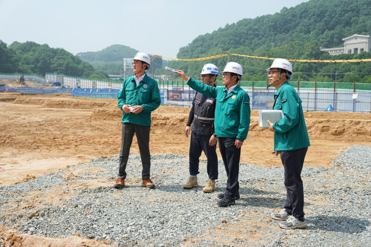 [공동주택과] 집중호우 대비 건설현장 안전점검 (4)