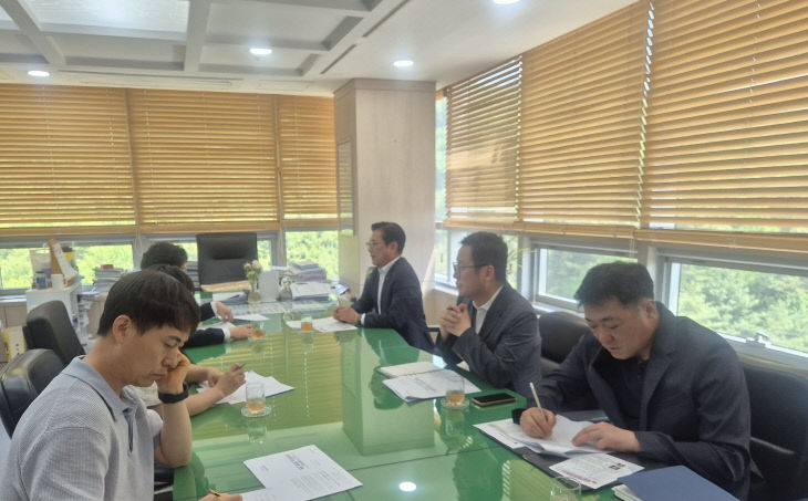 안전총괄과 인터뷰 사진
