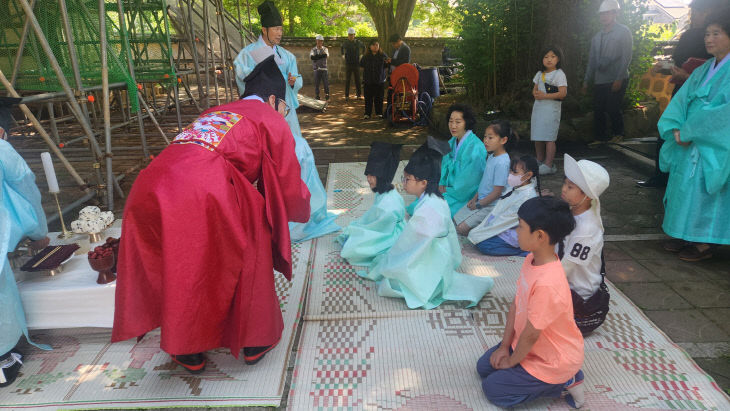 7. 서산 동문초, 우리 동네 문화유산 배워요