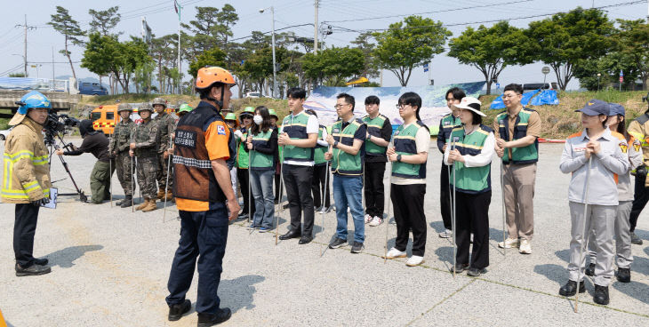 청양 안전한국훈련