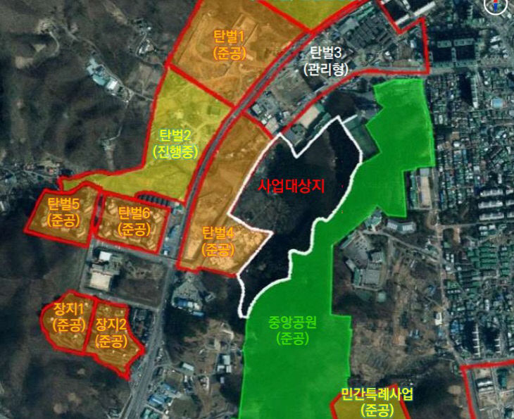 광주시 탄벌지구