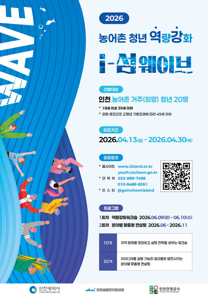 3. 2026 인천 섬 웨이브 포스터