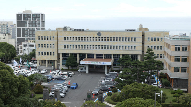 제주도교육청 전경