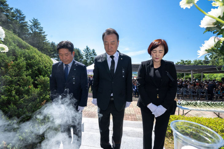 제천시, 제71회 현충일 추념식 거행