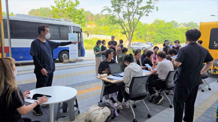 [사진2] 여성농업인 대상 맞춤형 건강검진