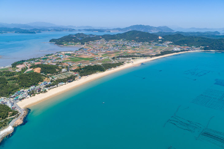 전남 인구감소지역 관광지-완도 명사십리해수욕장
