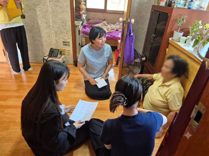 3.충남광역치매센터 가정환경수정사업 사전조사 모습