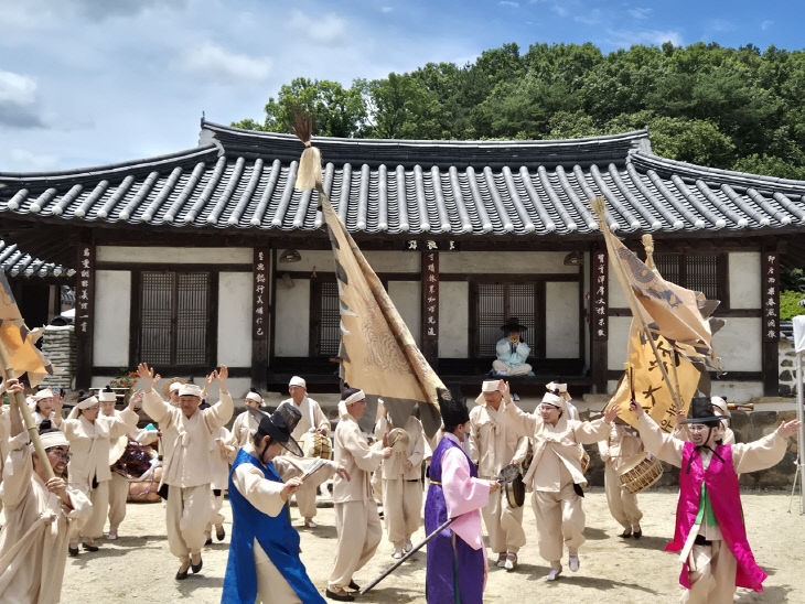[사진1-4] 사계문화제(왕대 백중놀이)