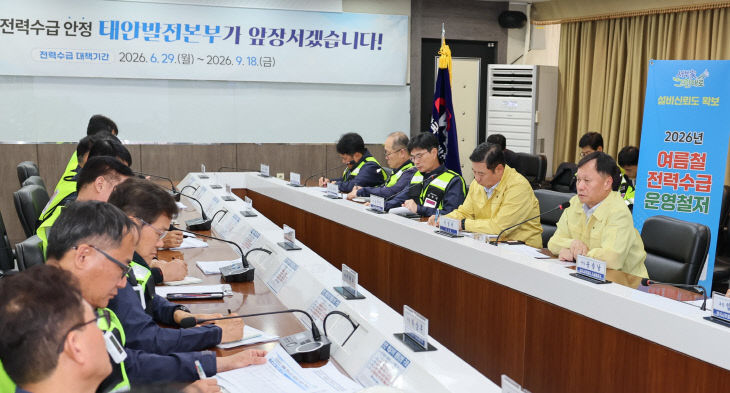 여름철 전력수급안정 회의 01