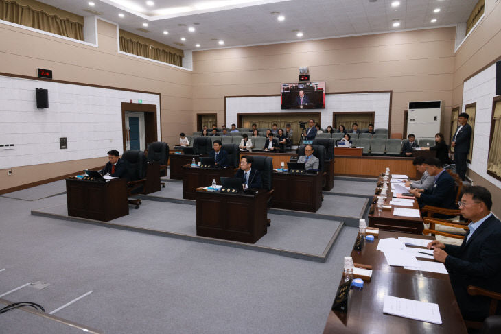 금산군의회 338회 3차 본회의