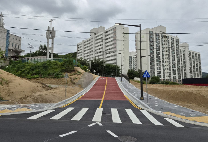 아산시, 온양 소로1-477호 도로 개통