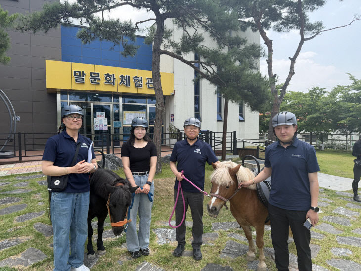 보도 6) 단양관광공사 운주산 승마 조련 센터 방문(1)
