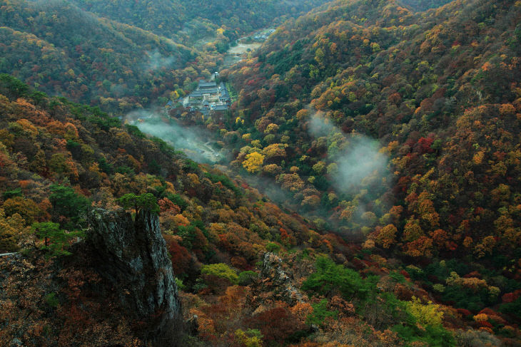 장성 백암산, 백양사 일원