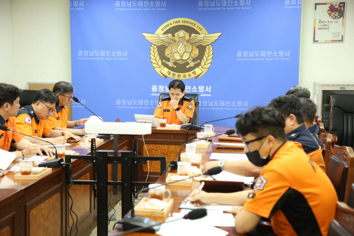 태안소방서, 여름철 풍수해비 대응 대책