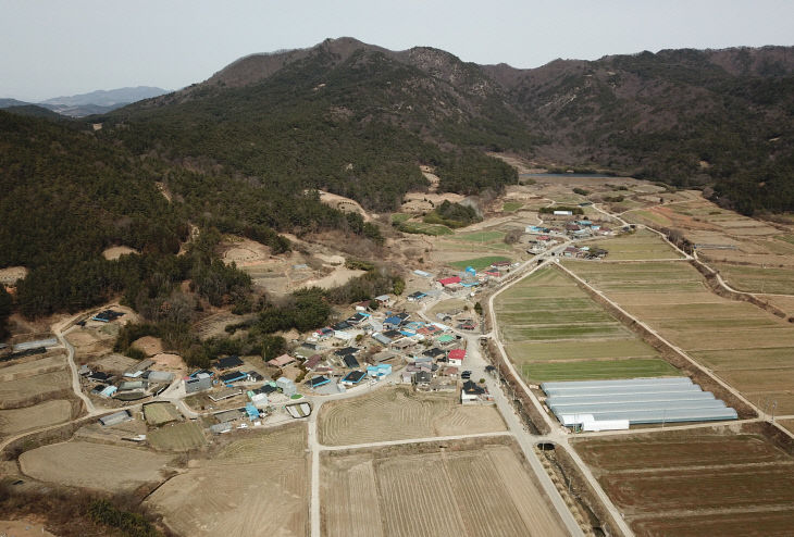 사진자료(함평군 손불면 장재·호암마을 전경)