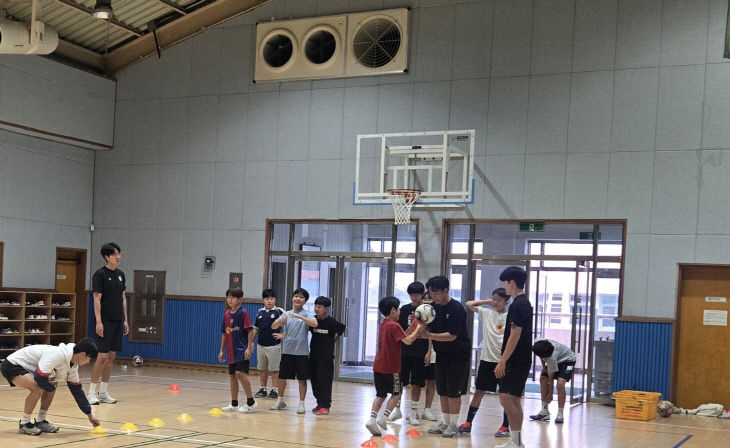 금산인삼에프씨(FC), ‘찾아가는 축구교실’ 운영