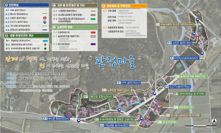 청주시, 취약지역 생활여건 개조사업 공모 3개 마을 선정.