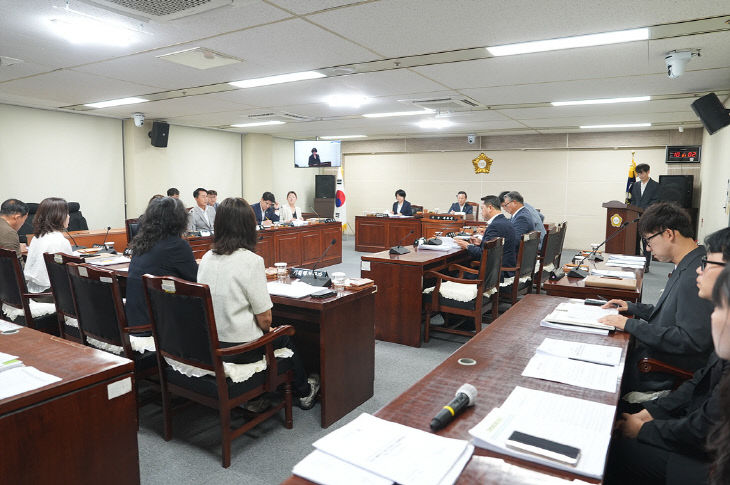 음성군의회 정례의원 간담회