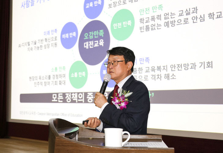 1-1. 오석진 대전시교육감, 첫 월례조회에서 사진1