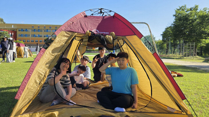 0605 앞뜰야영