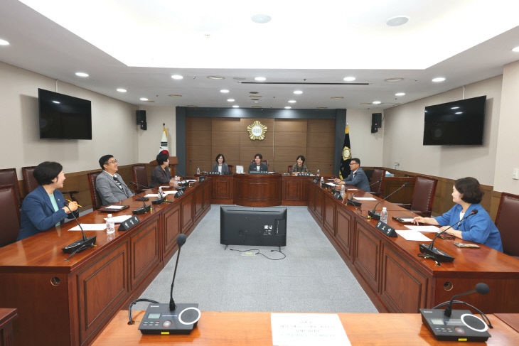 복지문화위원회 위원 간담회 보도자료 1
