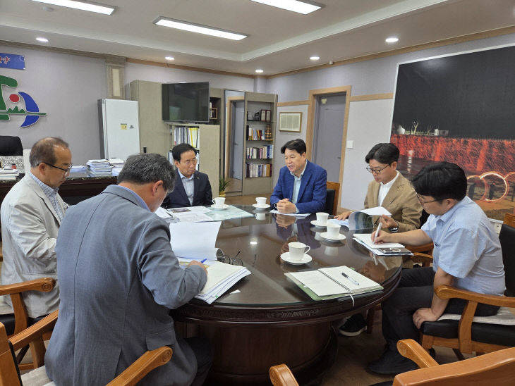 보도 1) 올산리조트 추진점검회의