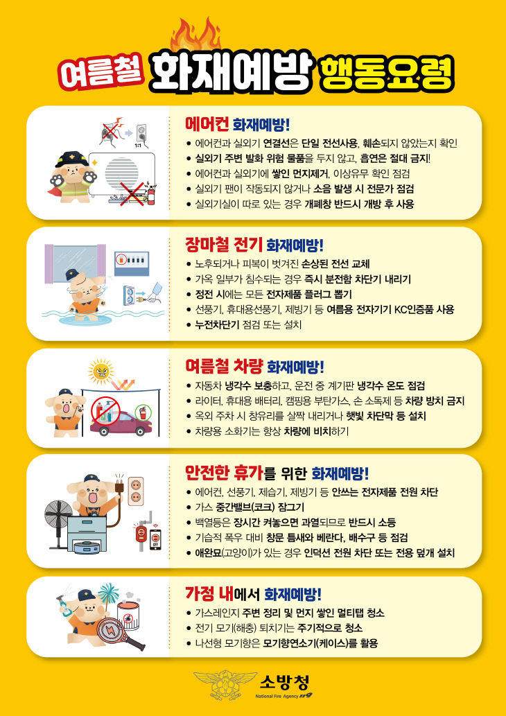 여름철화재예방