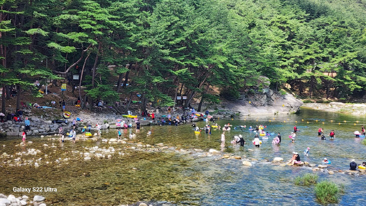 수승대 야외 물놀이장 사진 (2)