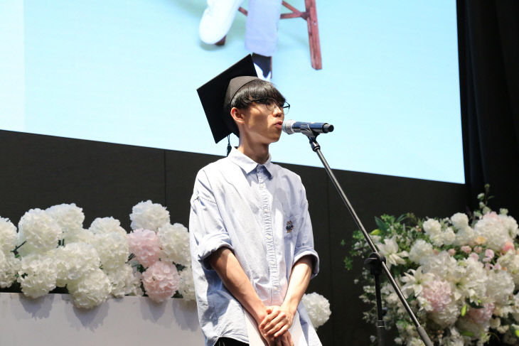멤버스데이 실시_졸업생 정호상 아이리더 소감발표