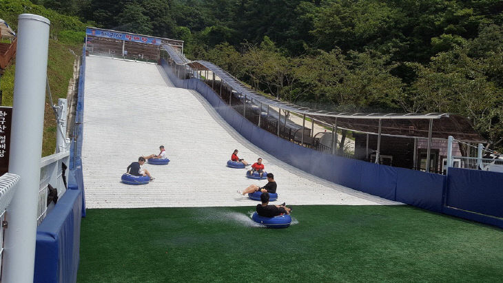 증평 좌구산썰매장 이용사진 2