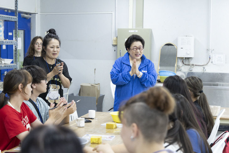 사진 1. 총장 김종희 격려사