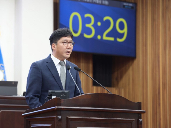 남동구의회 이철상의원 5분자유발언