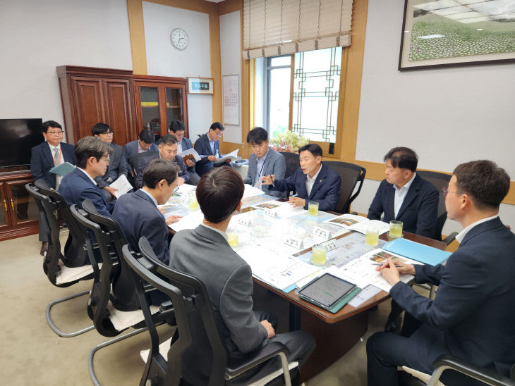 1.영월군, 도지사 면담 사진