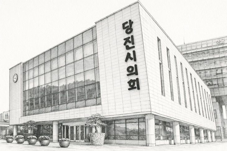사본 - 당진시의회 전경(스케치)-11