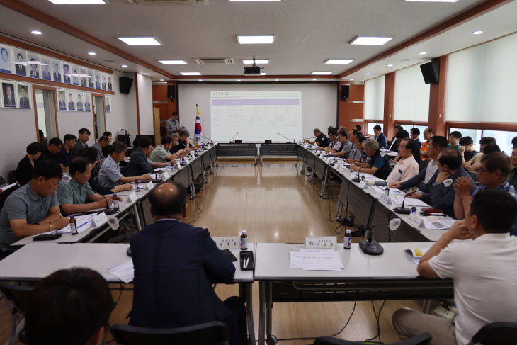 시멘트공장 주변 주민 건강영향조사 주민설명회