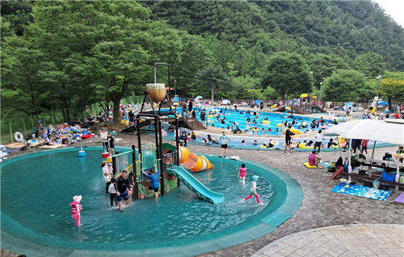 보도 5) 천동 물놀이장(2)