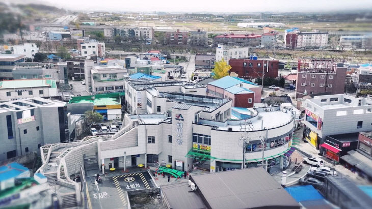 1. 해미읍성전통시장(읍성동) 전경