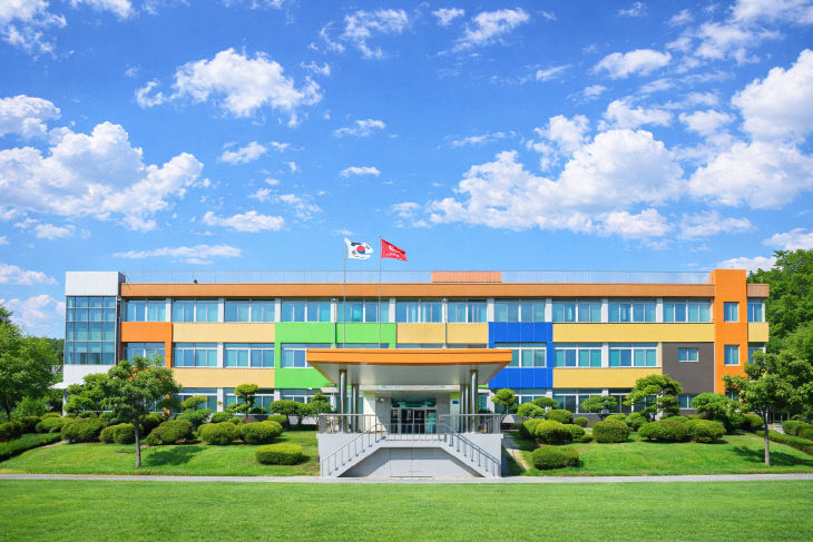 음성중학교 전경