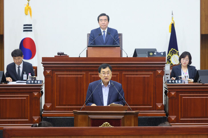 주낙영 시장 민선9기 첫 시정연설