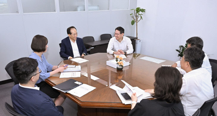 추경호 대구시장 조용범 기획예산처 차관 면담