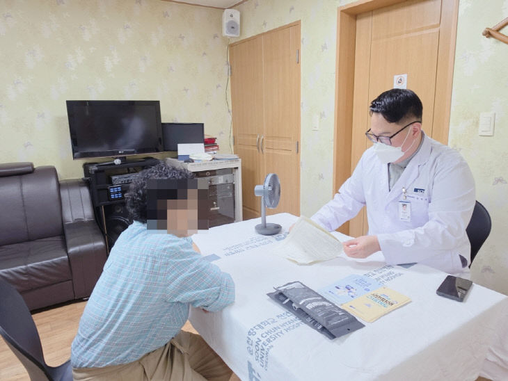 석면건강영향조사 모습f