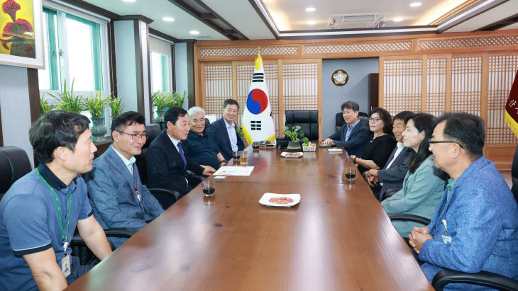 논산시의회,농업인학습단체 간담회 (2)