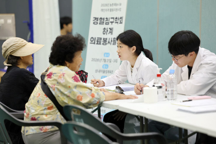 심덕섭 고창군수  원광대 한의학과 의료봉사 격려방문(3)